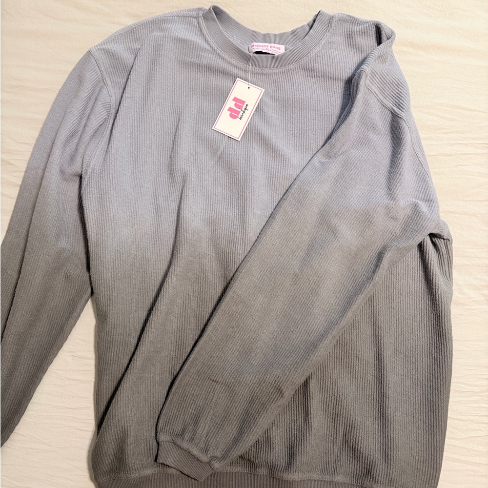 NWT Hombre ribbed Sweatshirt